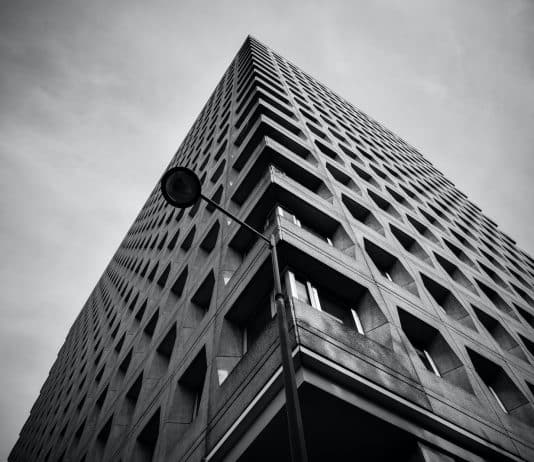 low angle photography of high rise building