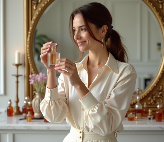 Atelier parfum Paris : vivez une expérience sensorielle unique Femme élégante en atelier de parfum à Paris