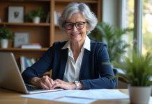 Optimiser sa retraite : découvrir les meilleures options pour augmenter ses revenus Femme d'âge moyen travaillant à son bureau à domicile