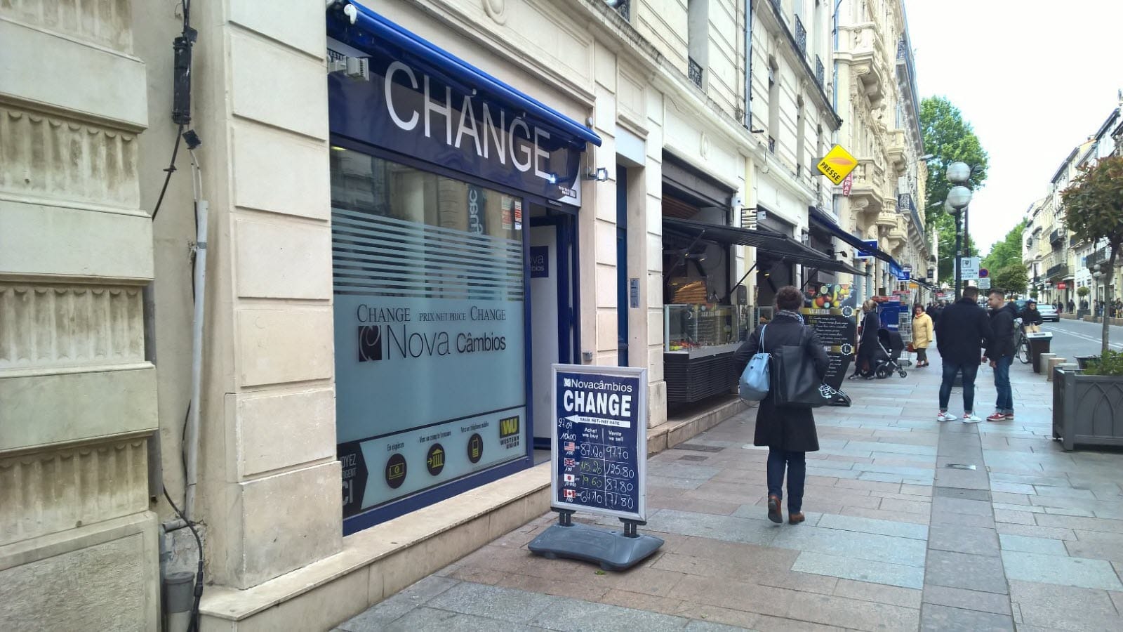 changer de l’argent à Paris